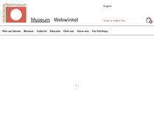 Tablet Screenshot of nederlandsfotomuseum.nl